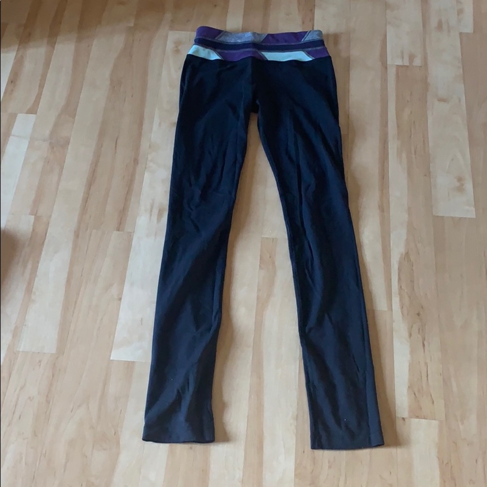 Lulu lemon reversible straight leg leggings